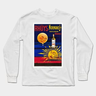 Rhüys Normand France Vintage Poster 1910 Long Sleeve T-Shirt